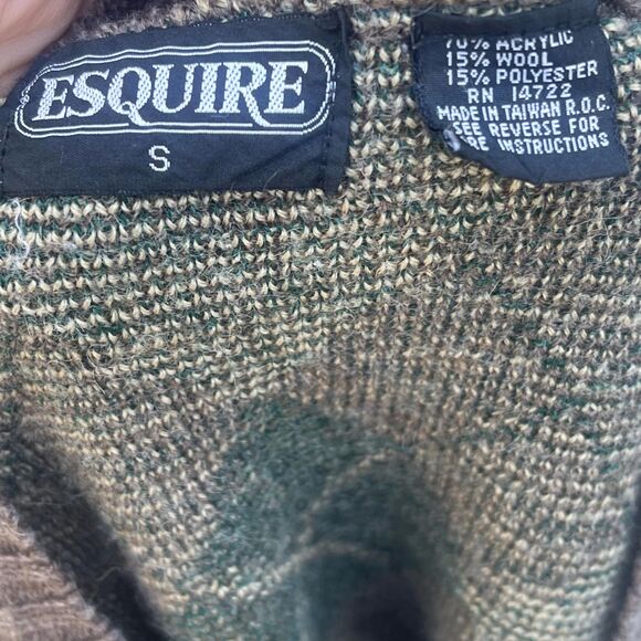 Vintage Argyle Sweater Vest in Small Preppy Academia Unisex - Picture 5 of 7